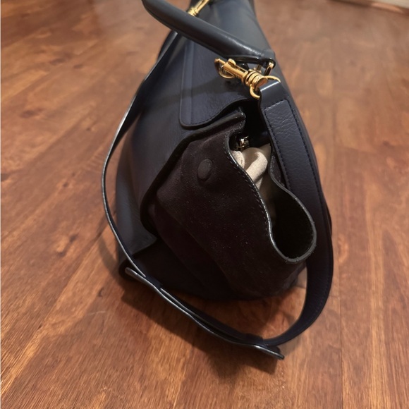 Navy Blue Celine Trapeze handbag - Picture 2 of 9